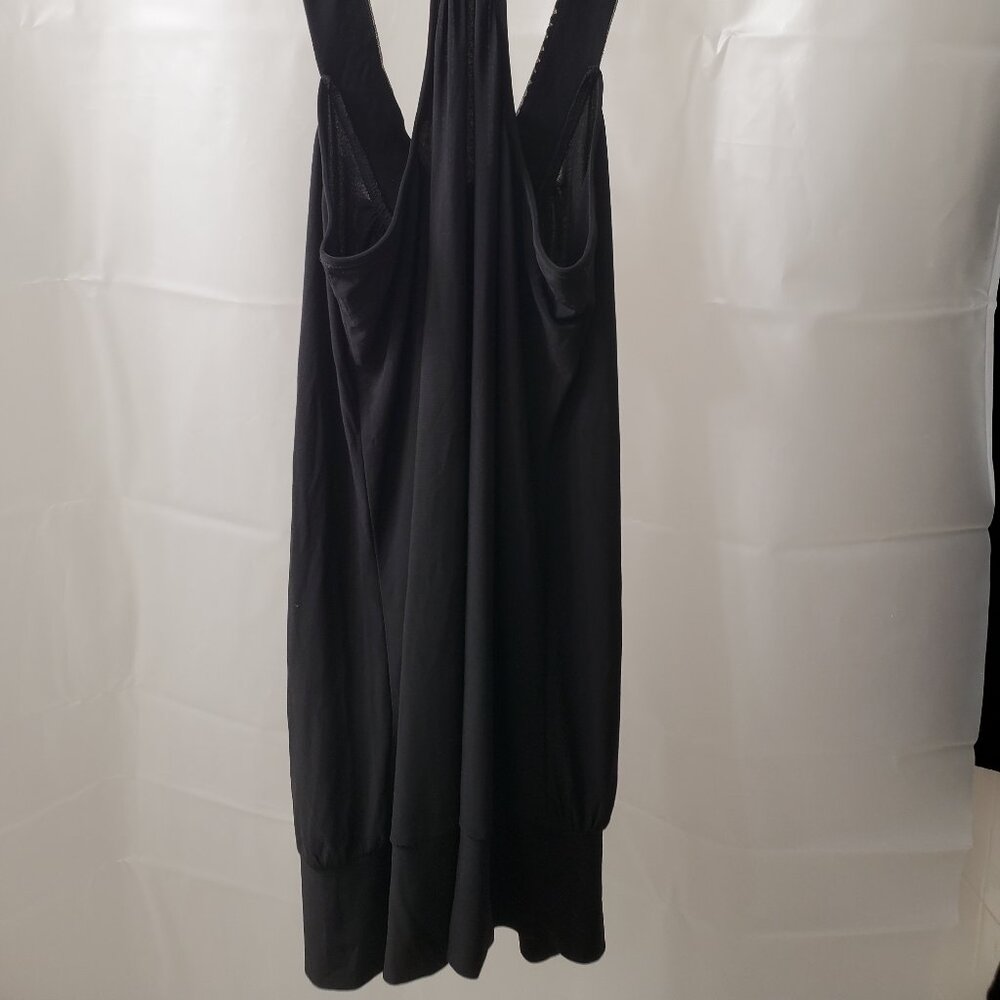 Sexy Plus Size Black Womens SleevelessTop - Picture 8 of 13